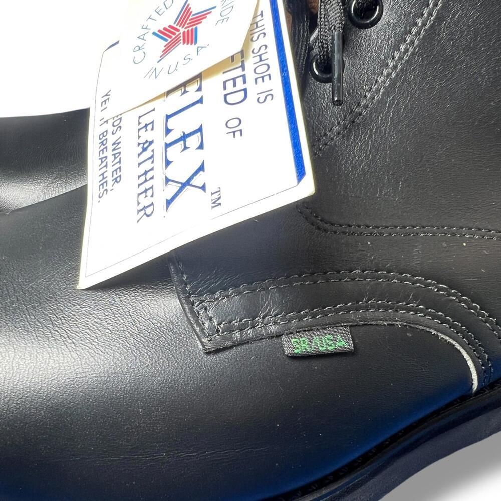 Vintage USPS Work America Postman Boots Men’s Size 11 Black Leather Made in USA - Picture 2 of 12